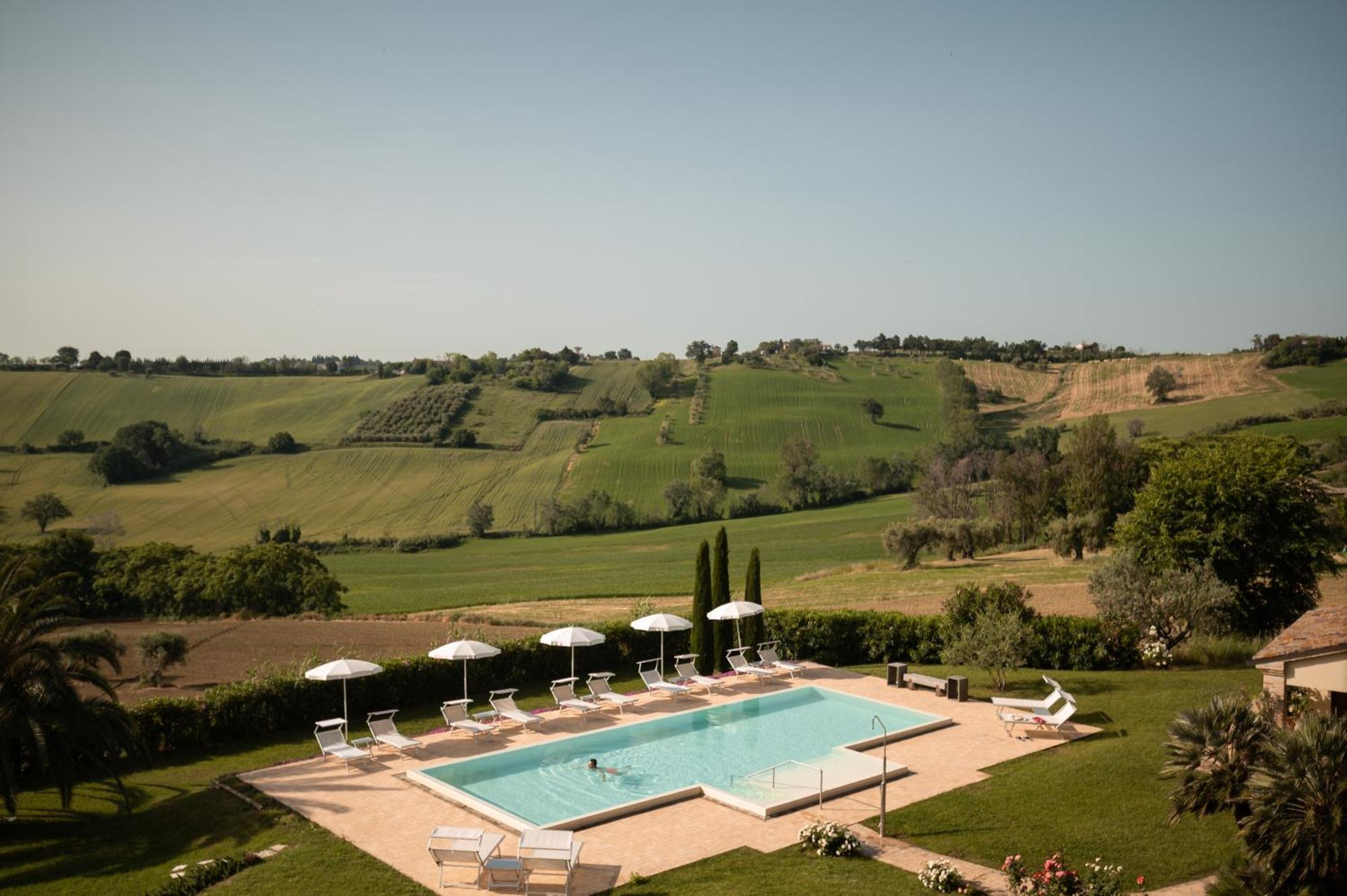 Apartmán Poggio Antico Monte San Vito Exteriér fotografie