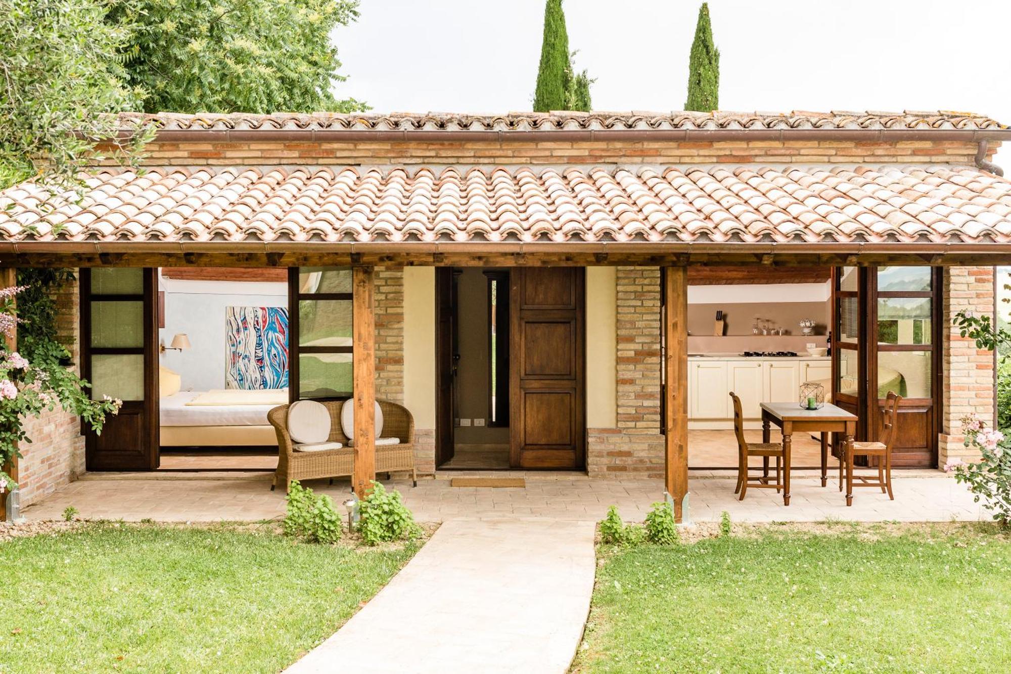 Apartmán Poggio Antico Monte San Vito Exteriér fotografie