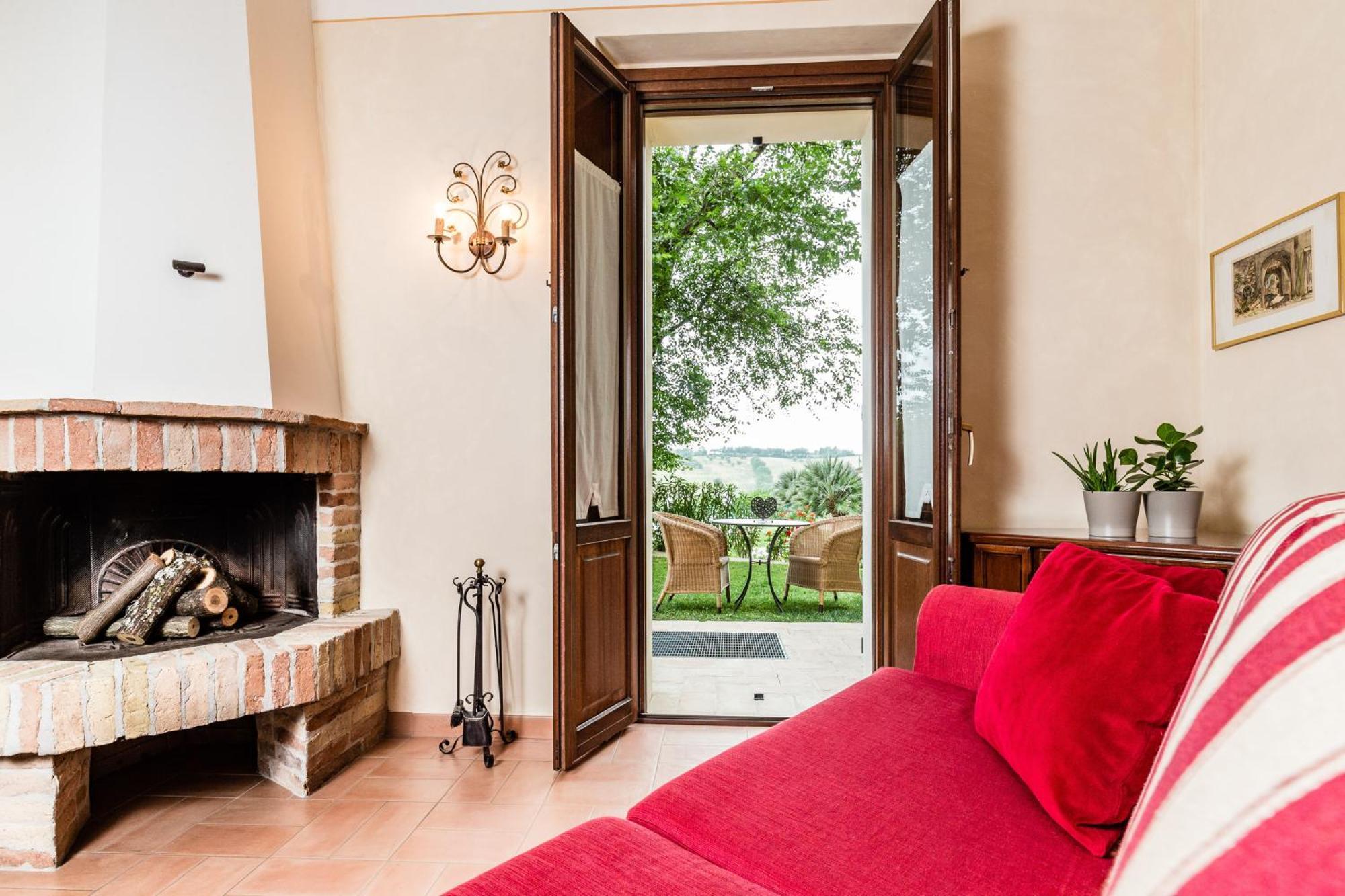 Apartmán Poggio Antico Monte San Vito Exteriér fotografie